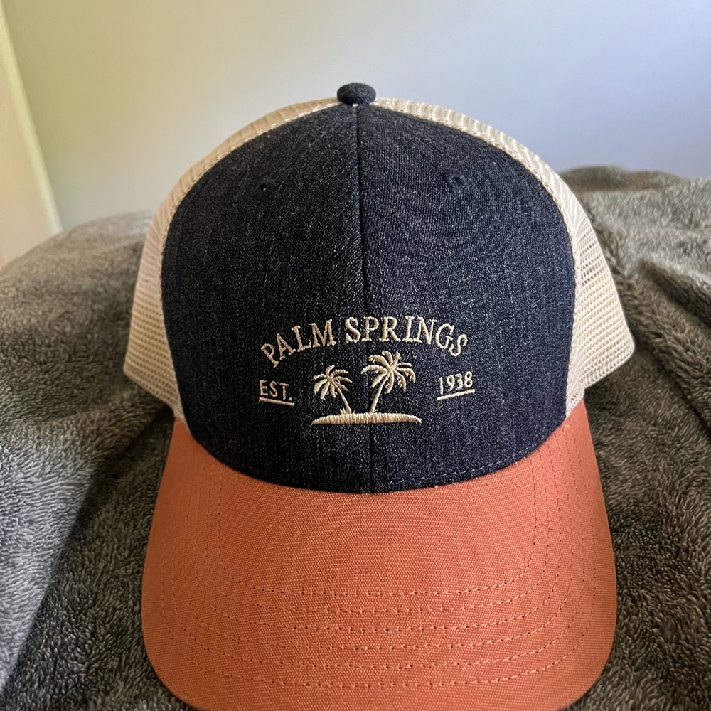 Legacy Beige Mesh Cap